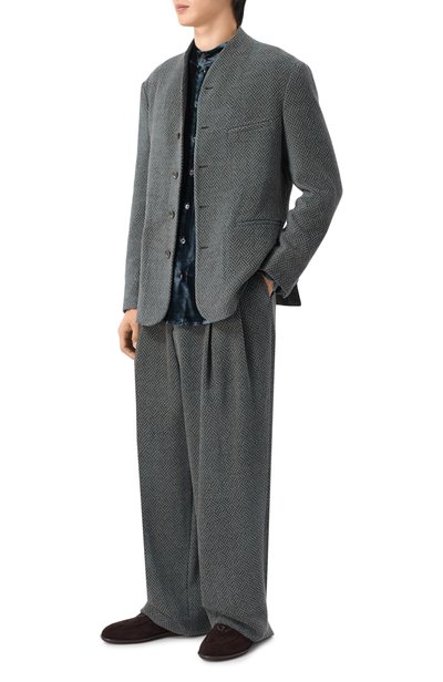 Брюки из шерсти и вискозы GIORGIO ARMANI, арт. GM004474/TE23902, фото 2