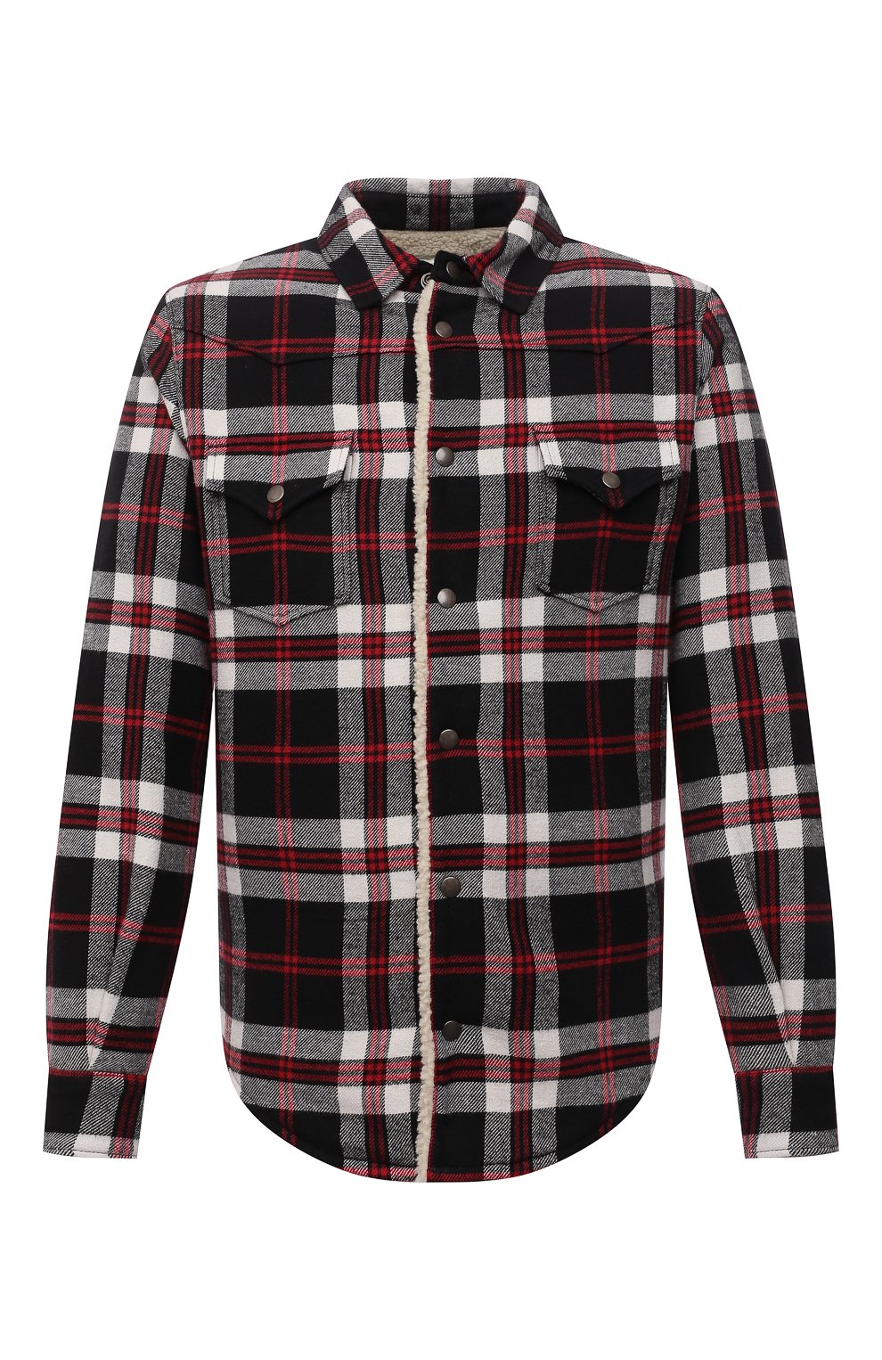 Утепленная куртка-рубашка SAINT LAURENT, арт. 668224/Y28VA, фото 1