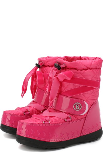 Текстильные сапоги с внутренней меховой отделкой BOGNER, арт. 483-7104/SESTRIERE JR.1, фото 1