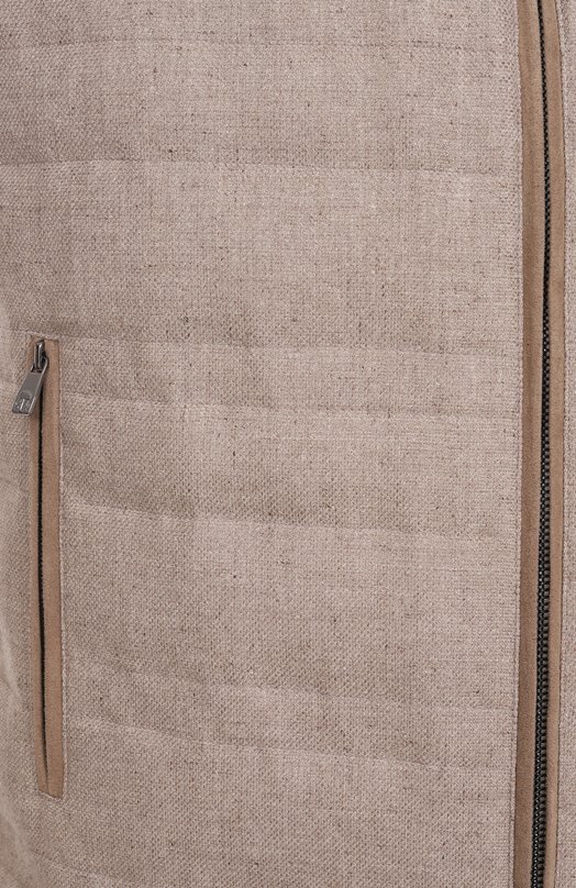 Двусторонний жилет Corneliani 25C525-2518264 Бежевый  25C525-2518264 Фото 6