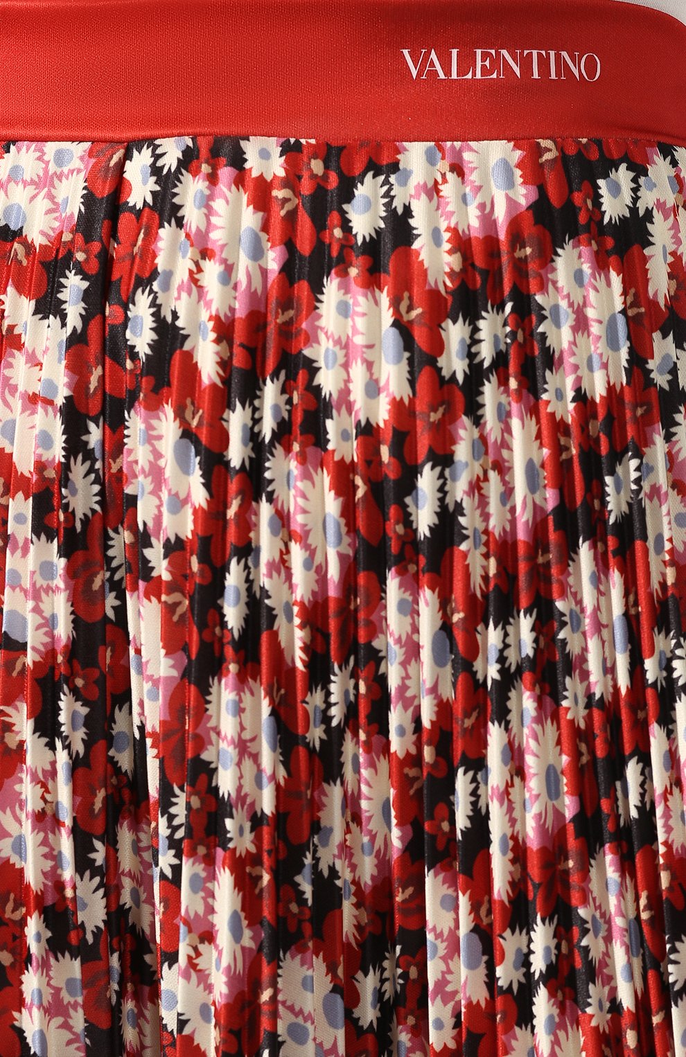 Юбка с принтом VALENTINO разноцветного цвета по цене 240500 руб., арт. RB3MD00FFFJ, фото 5 Юбка с принтом VALENTINO, арт. RB3MD00FFFJ, фото 5