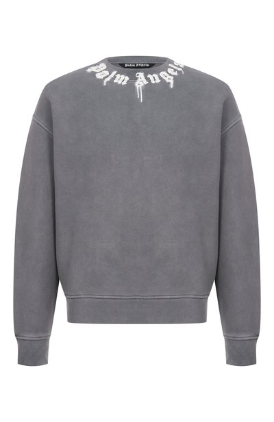 Мужской хлопковый свитшот PALM ANGELS, арт. PMBA08HF25FLE003