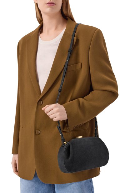 Женская сумка oyster clutch mini YUZEFI, арт. 0YSTER CLUTCH MINI/SUEDE