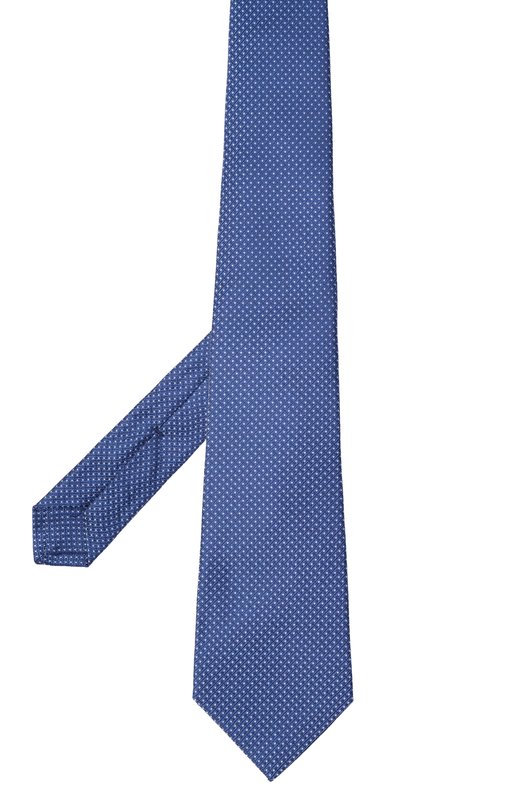 Шелковый галстук Kiton UCRVKLC06L3703 Синий  UCRVKLC06L3703 Фото 3