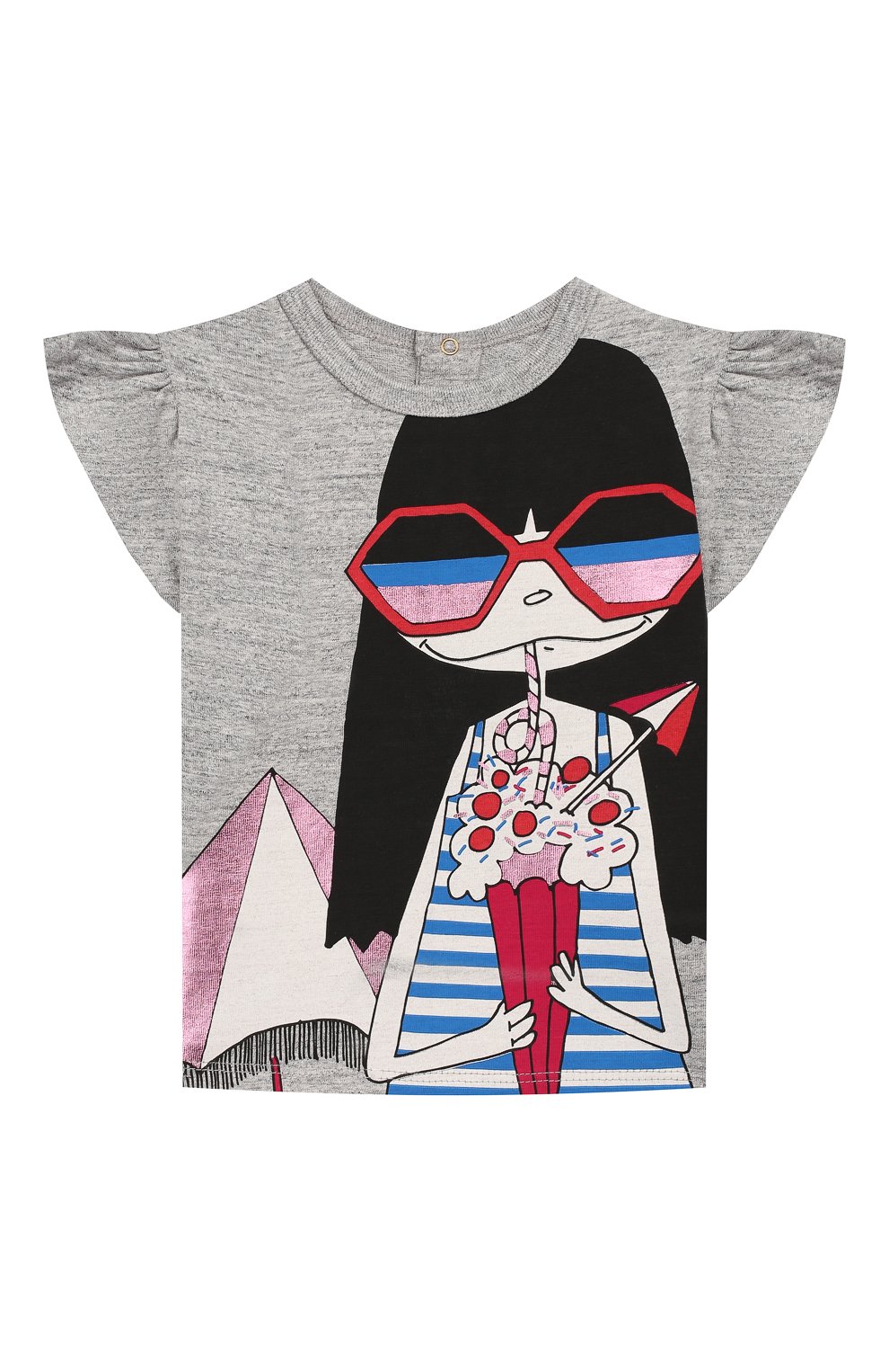 Хлопковая футболка MARC JACOBS (THE), арт. W05273, фото 1