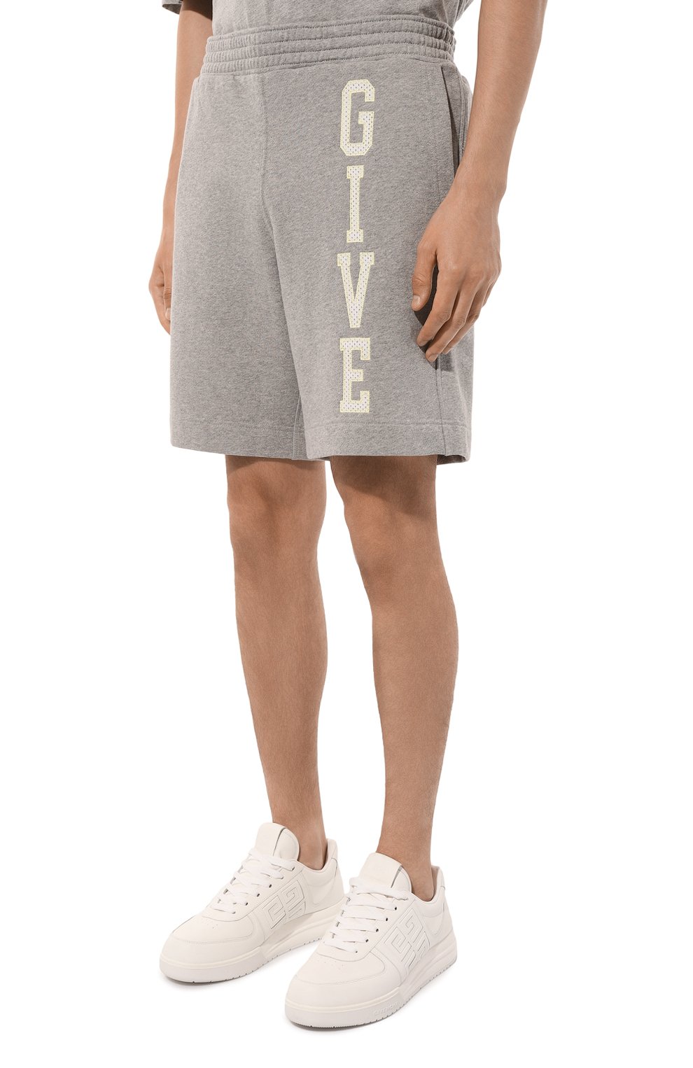 Хлопковые шорты GIVENCHY, арт. BM515J3YMW, фото 3