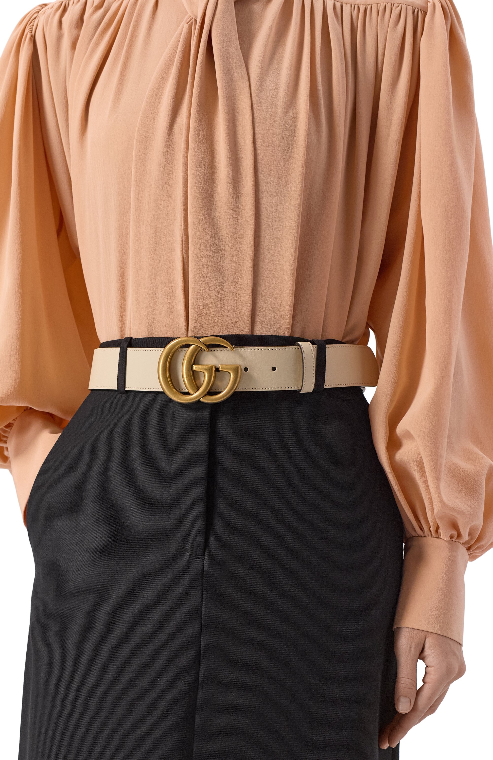 Кожаный ремень GUCCI, арт. 400593/AP00T, фото 2