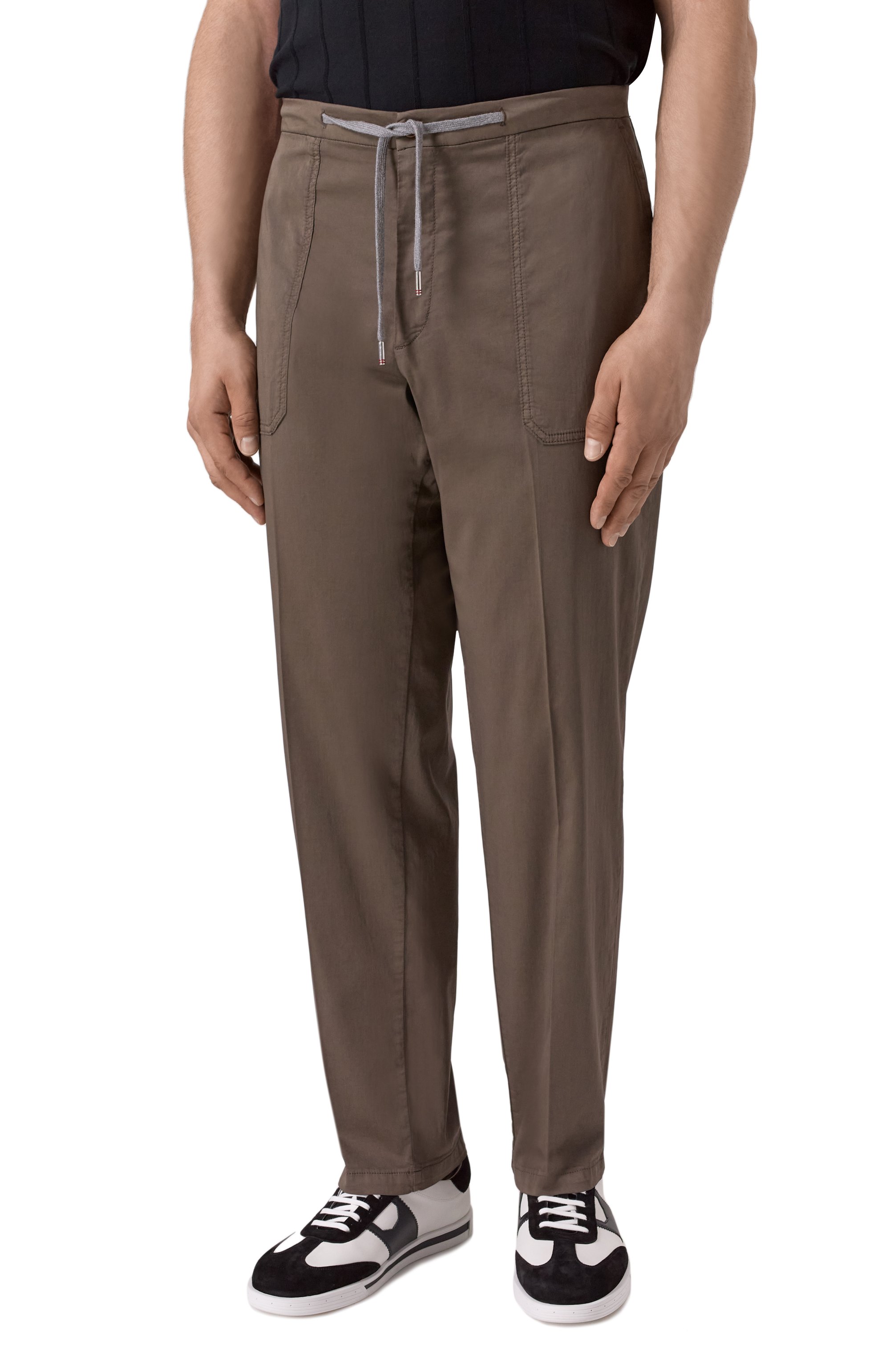 Брюки из хлопка и шелка MARCO PESCAROLO, арт. BAIA/5109, фото 3