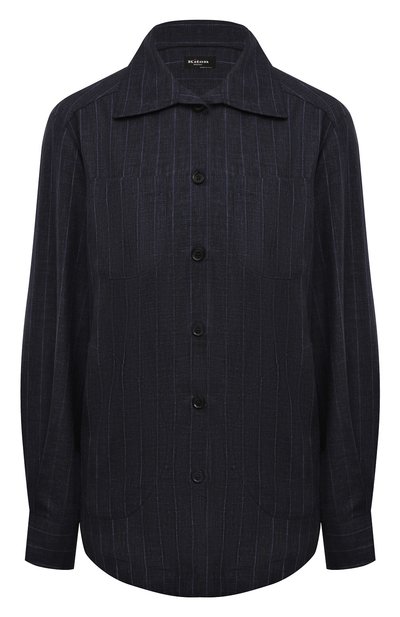 Женская шерстяная рубашка KITON, арт. D50429S0700702