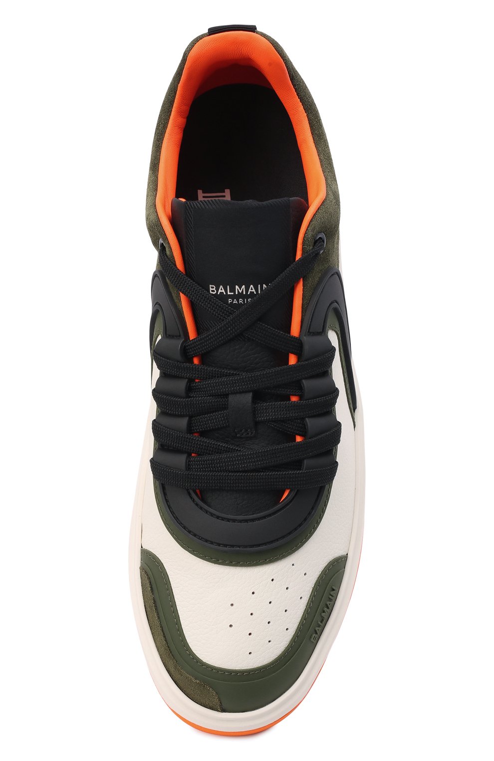 Комбинированные кеды b-skate BALMAIN, арт. XM1VI292/LGRC, фото 6