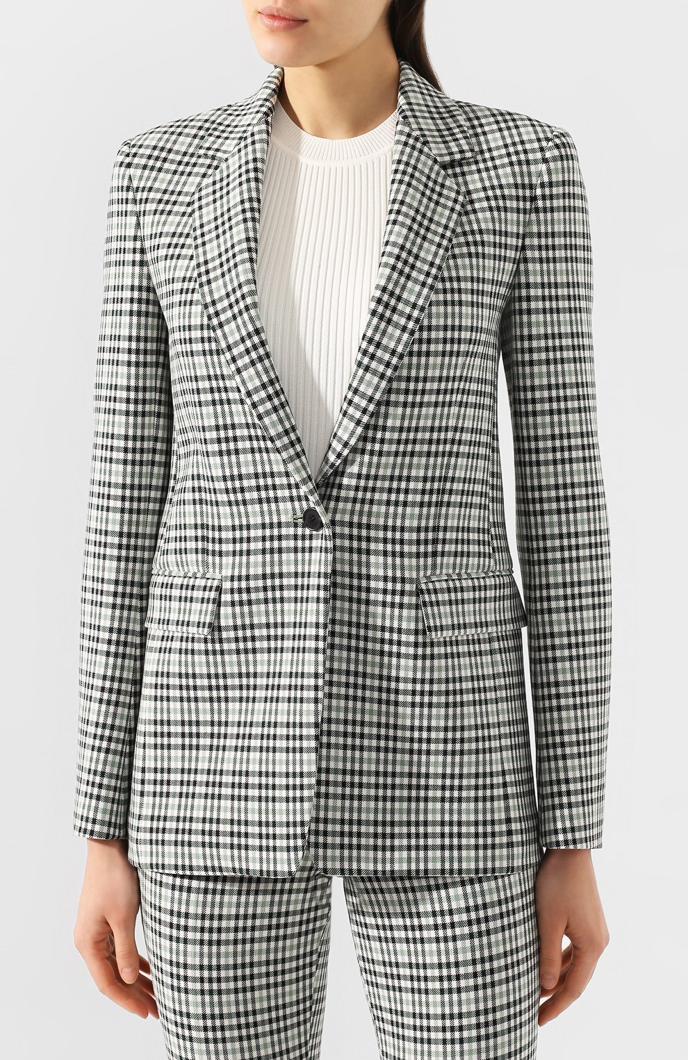 Жакет в клетку BOSS, арт. 50419967, фото 3