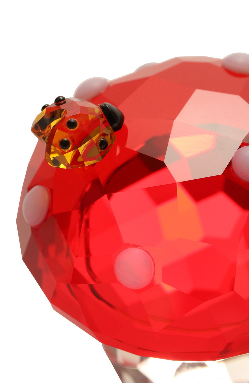 Фигурка idyllia mushroom and ladybugs SWAROVSKI прозрачного цвета по цене 20800 руб., арт. 5683436, фото 4 Фигурка idyllia mushroom and ladybugs SWAROVSKI, арт. 5683436, фото 4