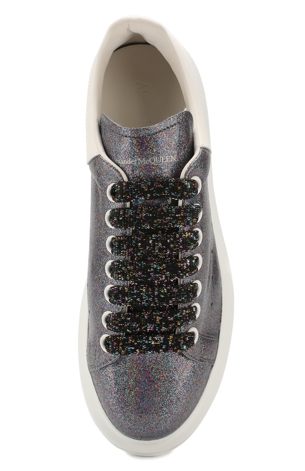 Кеды ALEXANDER MCQUEEN темно-серого цвета по цене 45400 руб., арт. 558944/W4LW1, фото 5 Кеды ALEXANDER MCQUEEN, арт. 558944/W4LW1, фото 5