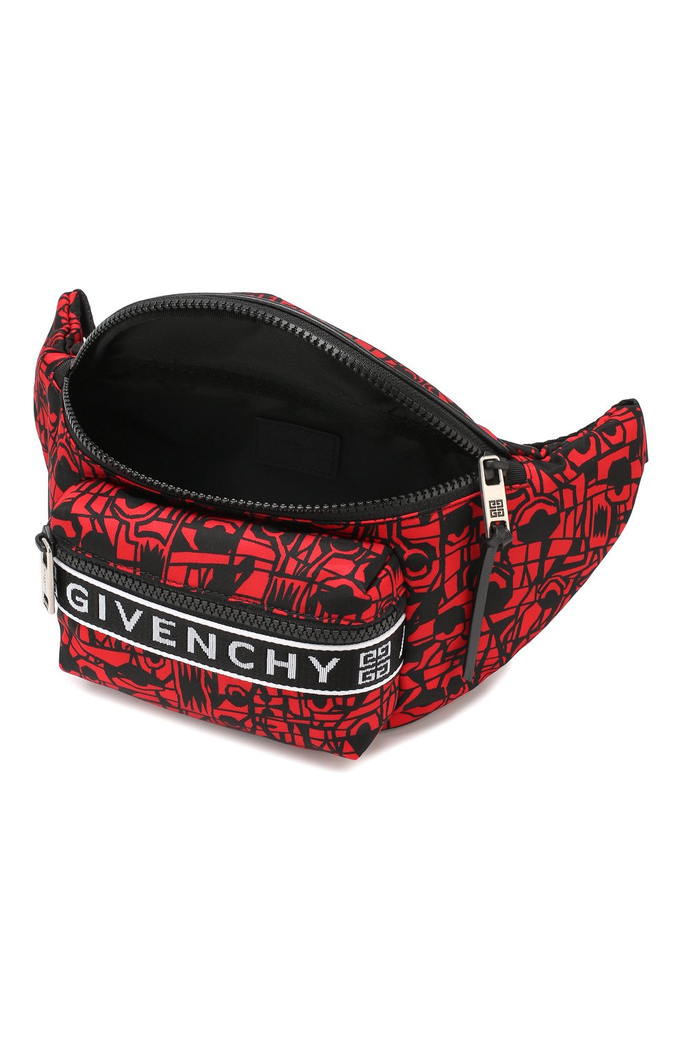 Текстильная поясная сумка 4g GIVENCHY красного цвета по цене 74700 руб., арт. BK5037K0H0, фото 4 Текстильная поясная сумка 4g GIVENCHY, арт. BK5037K0H0, фото 4