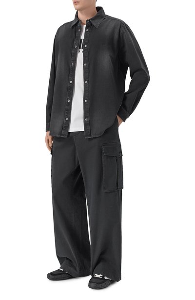 Хлопковая футболка DIESEL, арт. A14943/0GRAI, фото 2