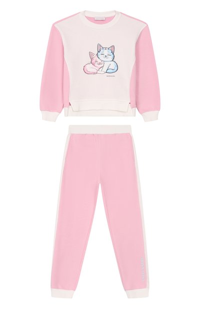 Комплект из свитшота и брюк MONNALISA, арт. 19F505