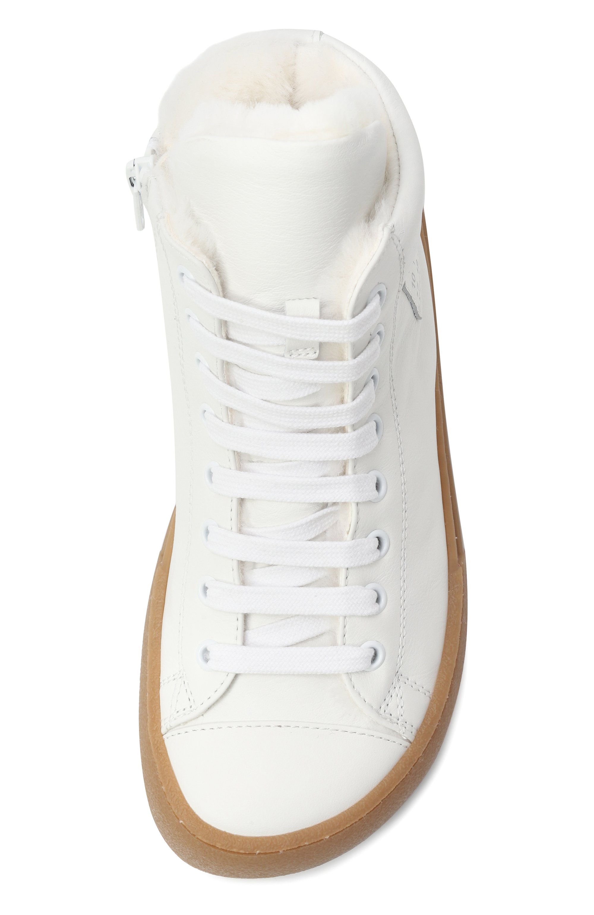 Кожаные кеды MM6, арт. 81004/VAR4/36-40, фото 4