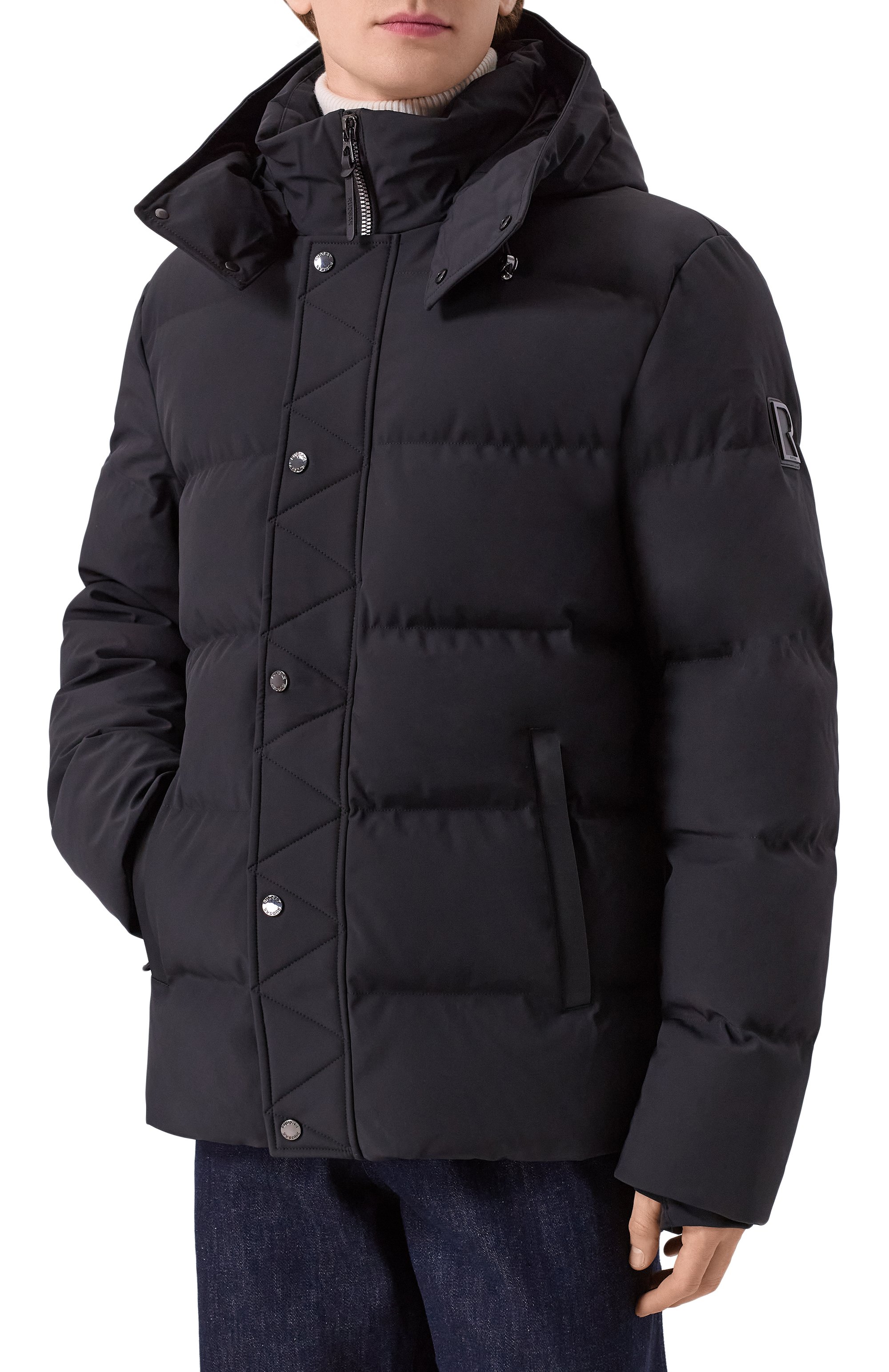 Пуховик RUDSAK черного цвета по цене 133000 руб., арт. 6125041, фото 3 Пуховик RUDSAK, арт. 6125041, фото 3