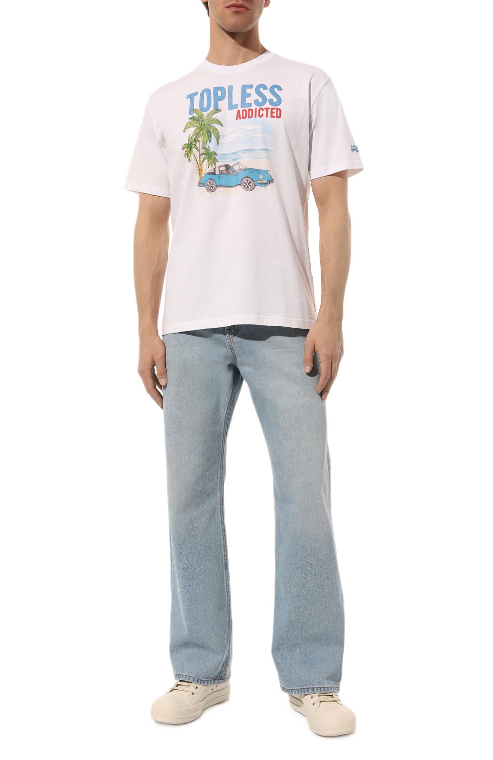 Хлопковая футболка MC2 SAINT BARTH, арт. STBM TSHIRT MAN/TSHM001/02203B, фото 2