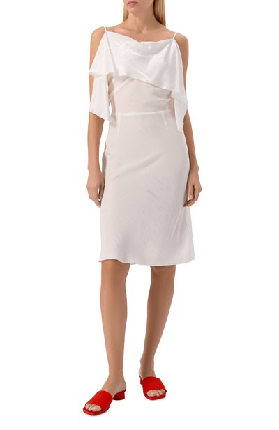 Текстильные мюли anatomic MM6 красного цвета по цене 55250 руб., арт. S59WP0211/P5560, фото 3 Текстильные мюли anatomic MM6, арт. S59WP0211/P5560, фото 3