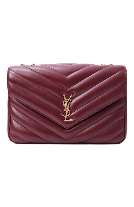 Сумка Loulou large Saint Laurent 803541/AAEAX Бордовый 803541/AAEAX