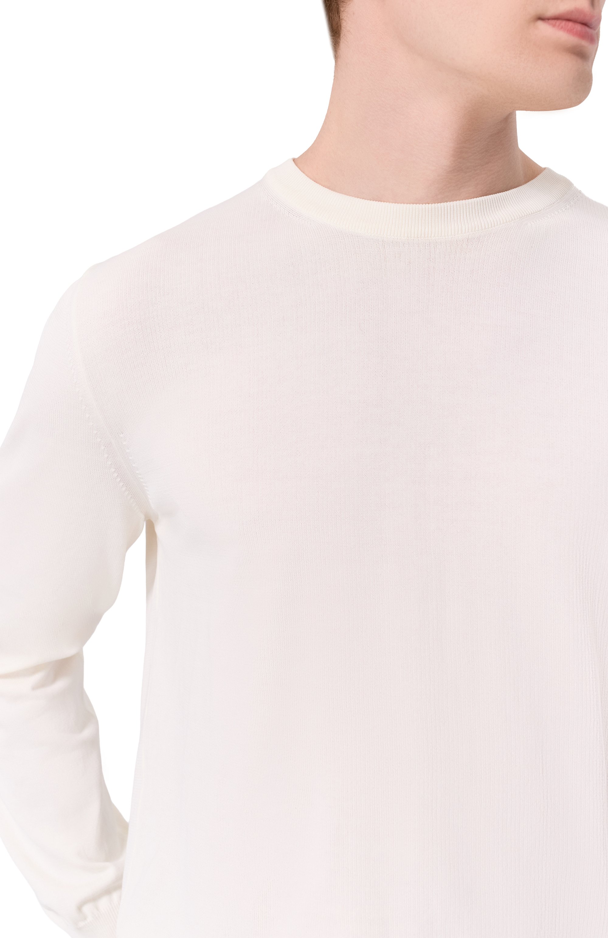 Хлопковый джемпер CANALI, арт. C0012/MK02459, фото 5