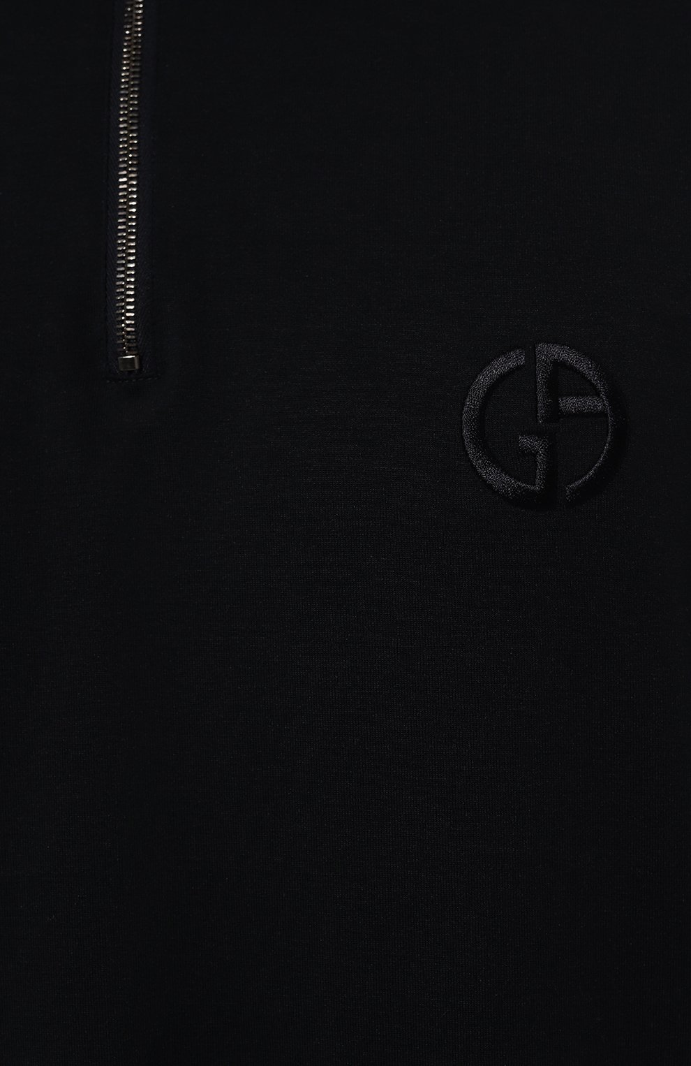 Поло из лиоцелла и шелка GIORGIO ARMANI, арт. 3DSF72/SJGFZ, фото 5