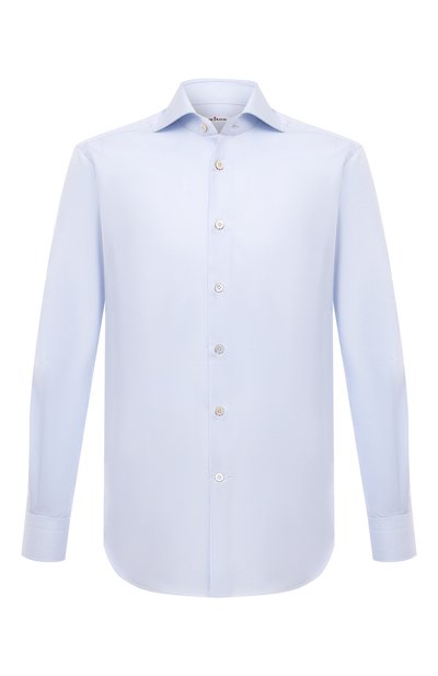 Мужская хлопковая сорочка KITON, арт. UCCH0660702