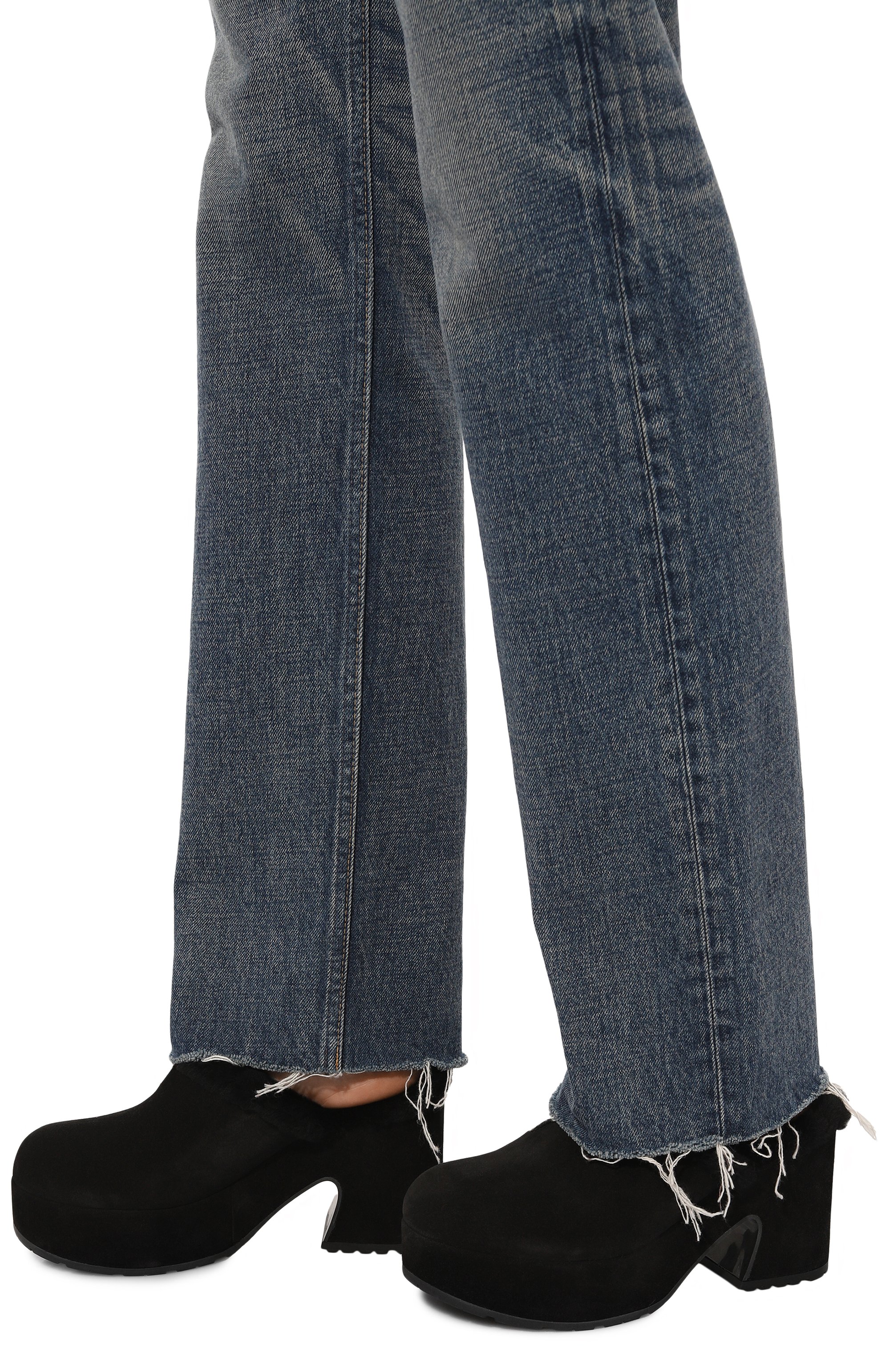 Замшевые сабо lyss GIANVITO ROSSI, арт. G93019.55RIC.SFUNENE, фото 3