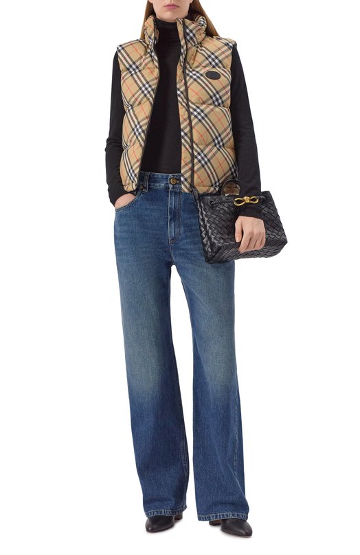 Утепленный жилет Burberry 8113139 Бежевый  8113139 Фото 2