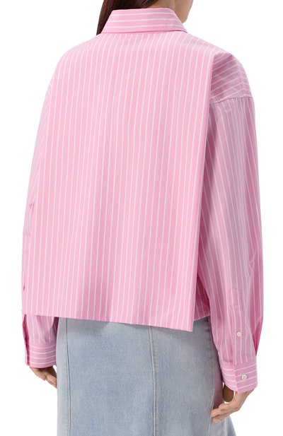 Хлопковая рубашка BALENCIAGA, арт. 857837/TPM26, фото 4