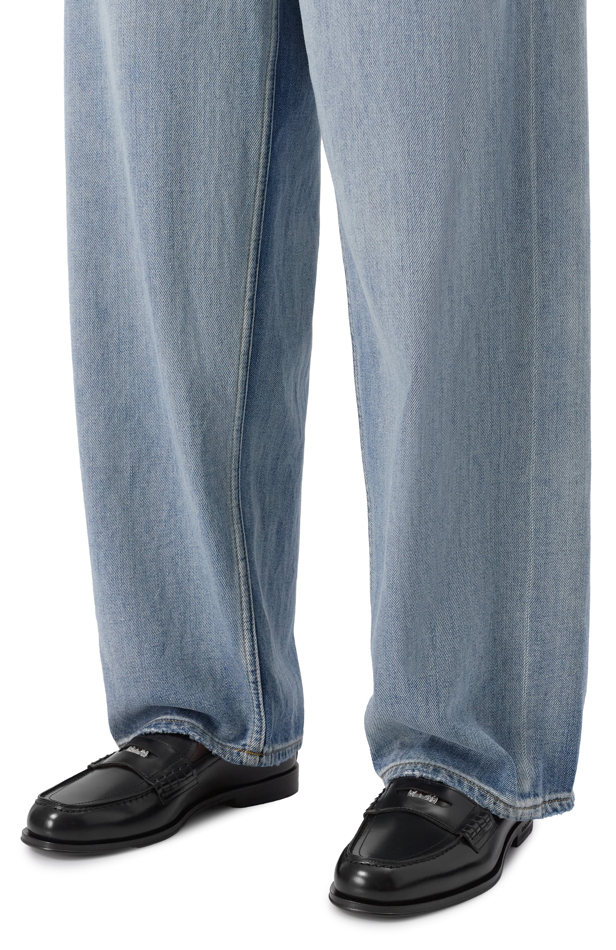 Кожаные пенни-лоферы neoclassic DSQUARED2, арт. L0W0018/24908454, фото 3