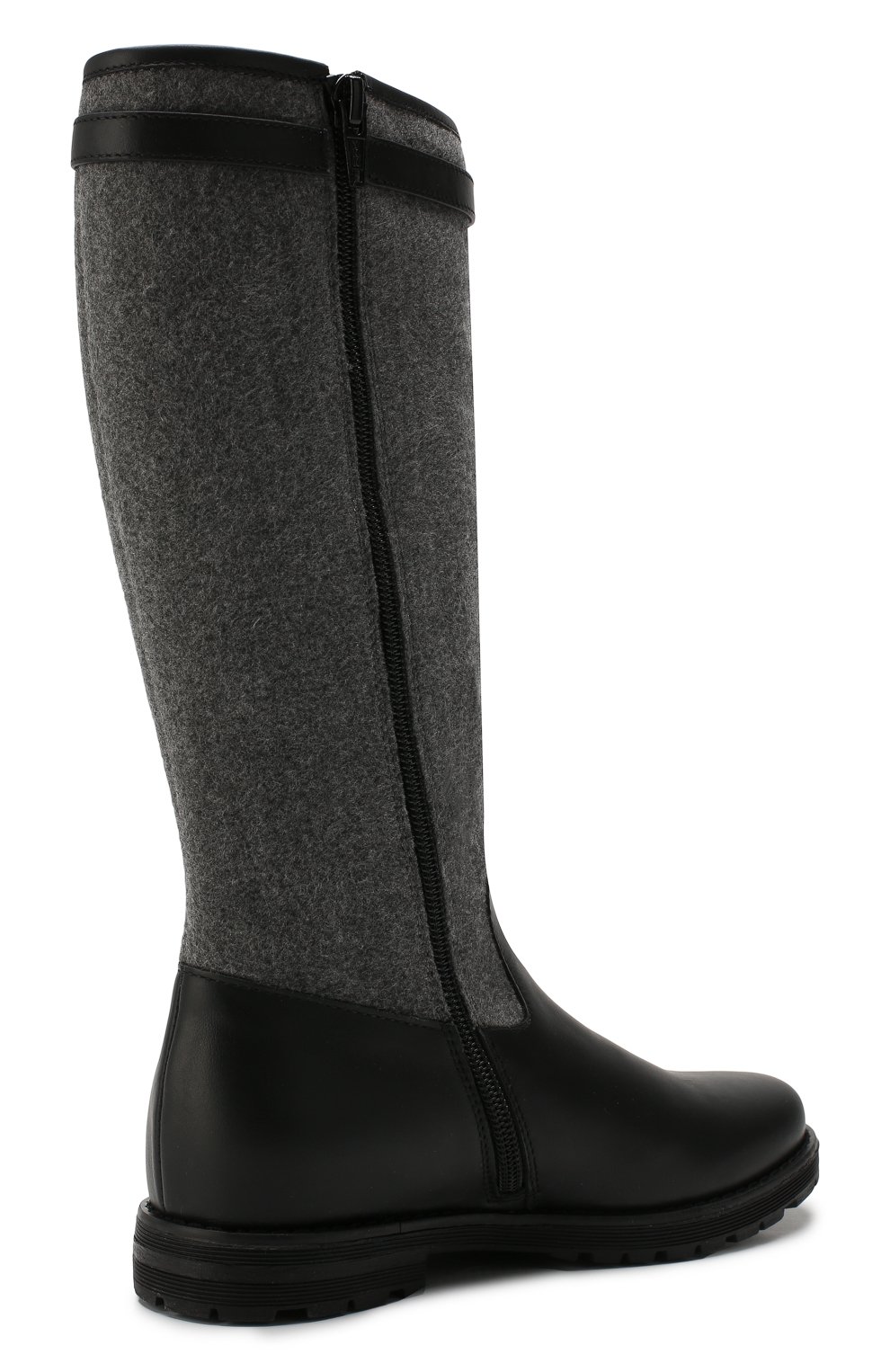 Сапоги с текстильной отделкой IL GUFO, арт. G501/VITELL0 NAPPAC0L0R/31-34, фото 3