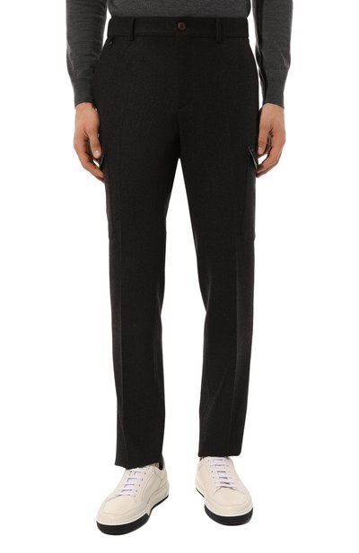 Шерстяные брюки-карго STEFANO RICCI, арт. M1T4300040/W0011R, фото 3