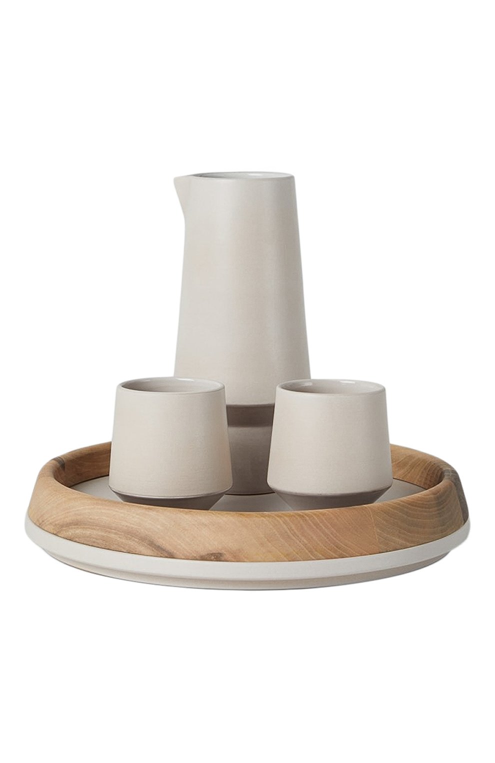 Набор для напитков с кувшином, двумя стаканами и подносом BRUNELLO CUCINELLI, арт. MLCERR0M04, фото 1