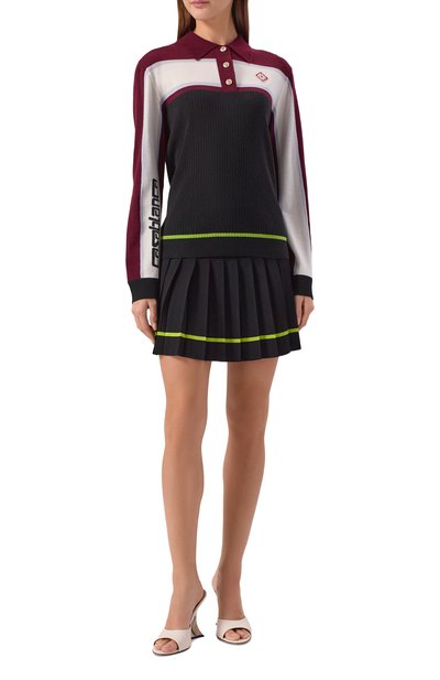 Шерстяное поло CASABLANCA, арт. W-SP26-KW-1235-01, фото 2