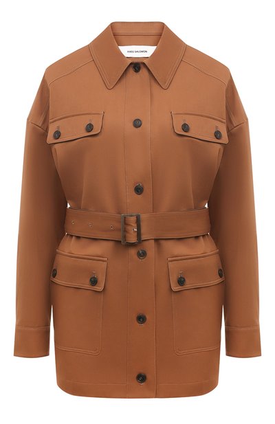 Женская хлоп�ковая куртка YVES SALOMON, арт. 24EYV02377GAC0