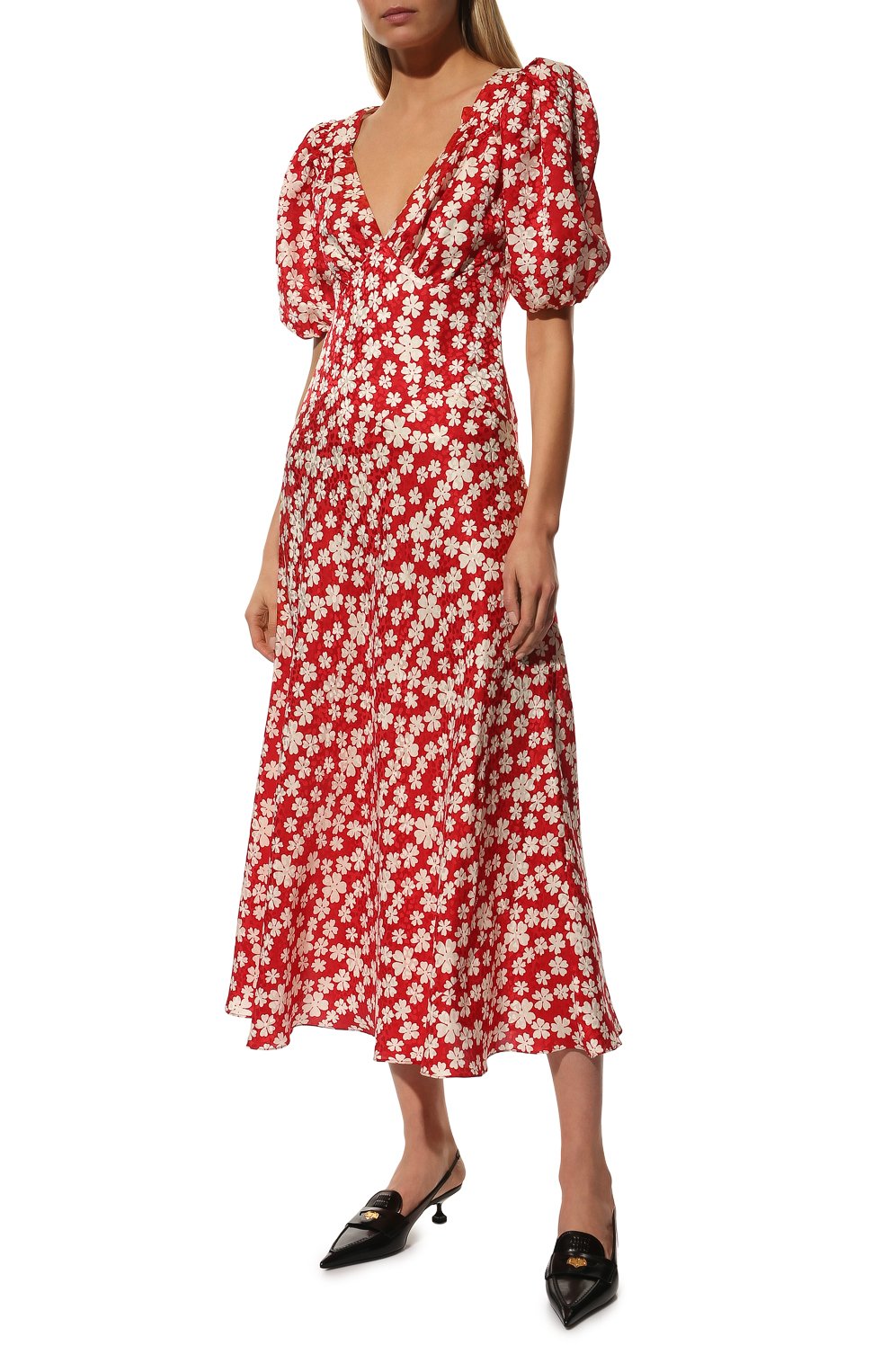 Шелковое платье MIU MIU, арт. MF4530-10LD-F057S, фото 3