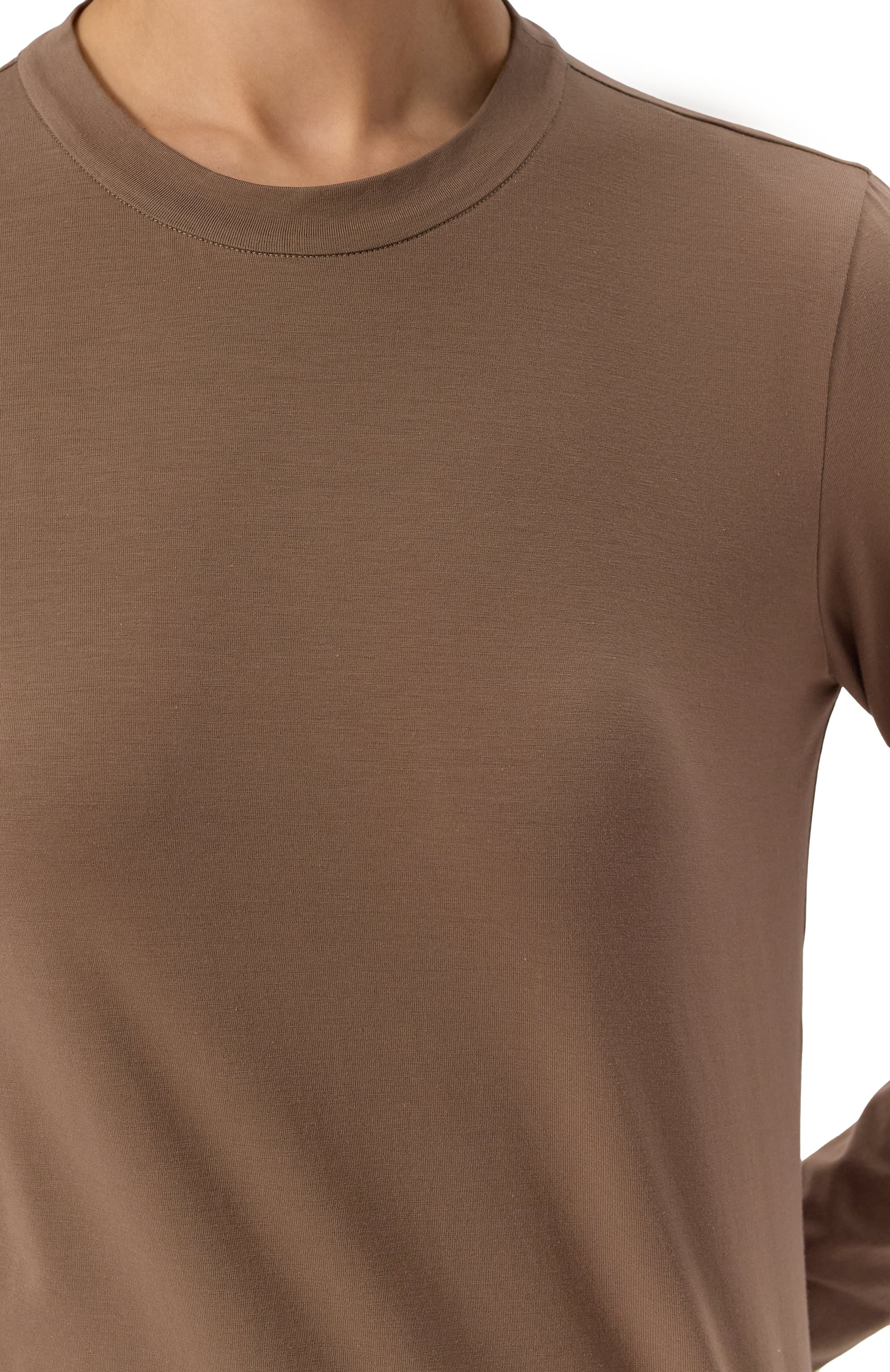 Хлопковый лонгслив BRUNELLO CUCINELLI, арт. MPT18B0107, фото 5