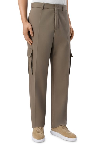 Брюки-карго из хлопка и шелка MVST, арт. M26.2PM.T024/F082 TWILL C0-SE, фото 3