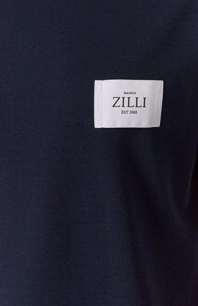 Футболка из шелка и хлопка ZILLI, арт. TSR02SM0614VLEST0, фото 5