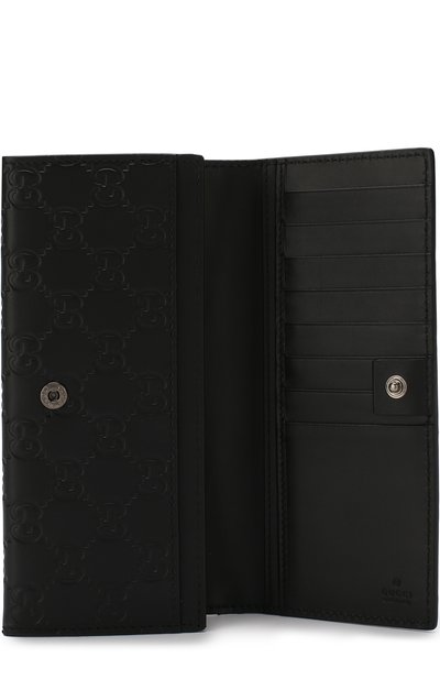 Кожаное портмоне с тиснением signature GUCCI, арт. 233154/CWC1R, фото 3