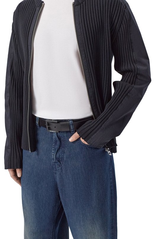 Кожаный ремень Dirk Bikkembergs BKCU01315M Чёрный  BKCU01315M Фото 2