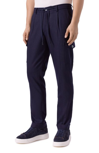 Шерстяные брюки-карго GRAN SASSO, арт. 76111/51306, фото 3