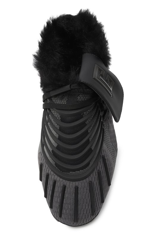 Текстильные сабо Half Time Balmain FM1VJ397/TKRT Чёрный  FM1VJ397/TKRT Фото 6