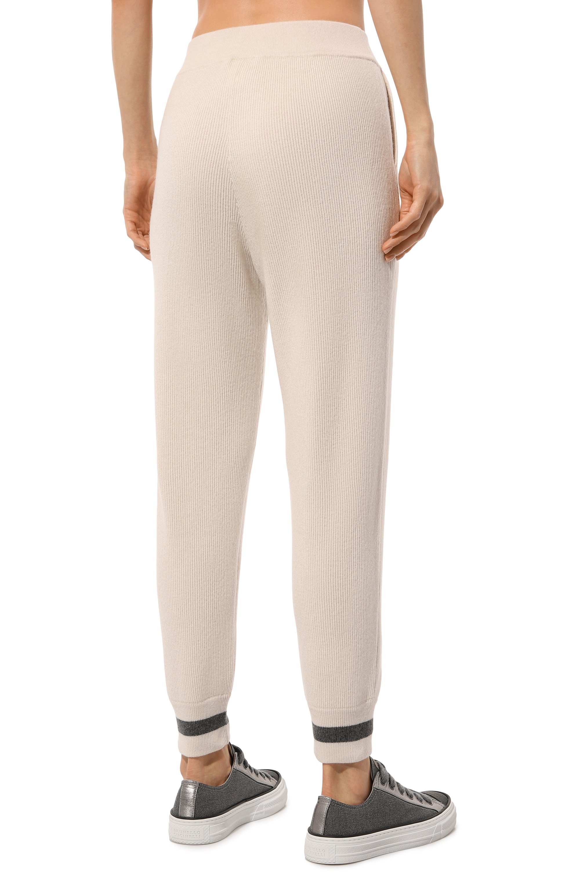 Кашемировые джоггеры BRUNELLO CUCINELLI, арт. M12192689, фото 4