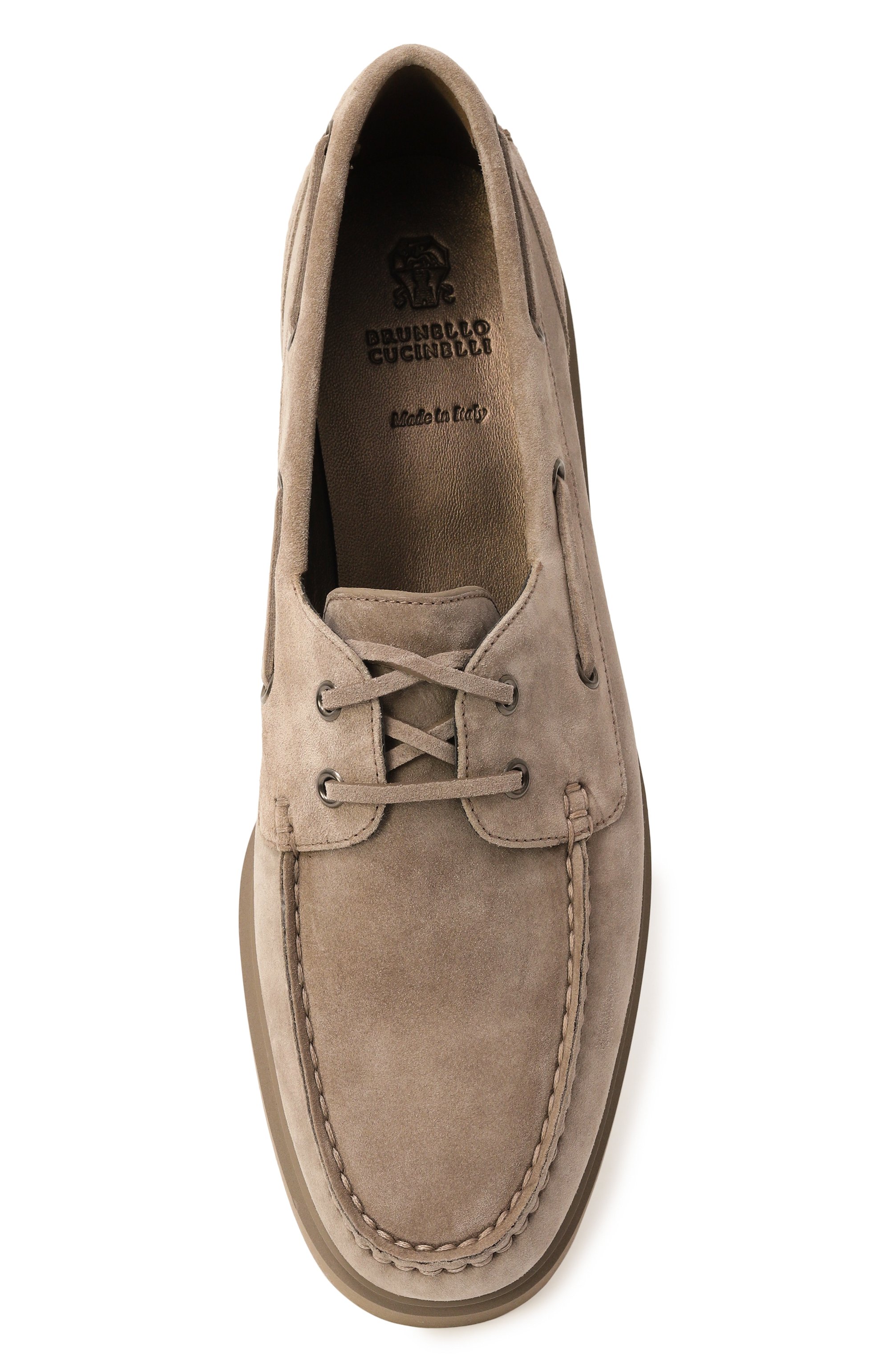 Замшевые топсайдеры BRUNELLO CUCINELLI, арт. MZSFG2955, фото 6