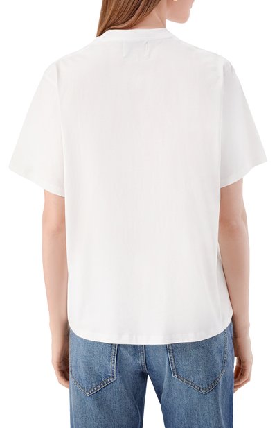 Хлопковая футболка LOULOU DE SAISON, арт. TELANT0 LDS, фото 4