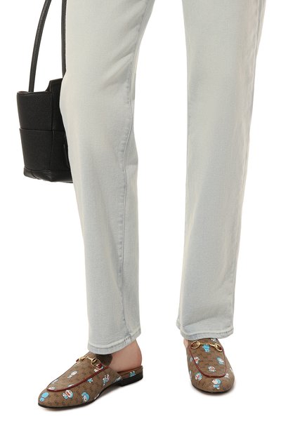 Сабо doraemon x gucci GUCCI, арт. 655038 2TU10, фото 3