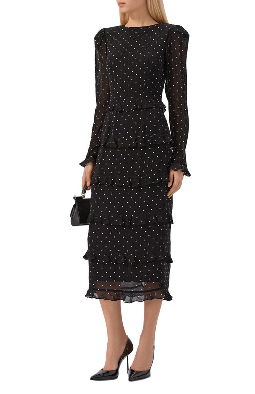 Платье из вискозы Ellyme 00177 Чёрный  00177 Фото 2